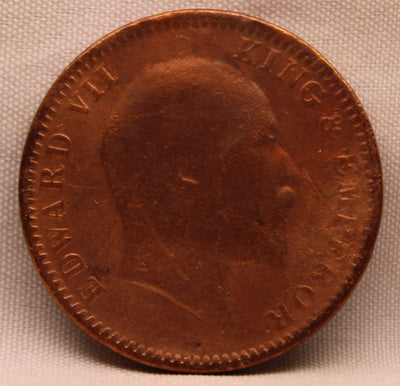 Quarter Anna 1903 Edward VII Copper Coins