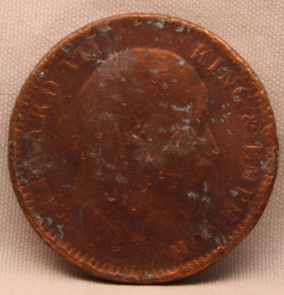 Quarter Anna 1903 Edward VII Copper Coins