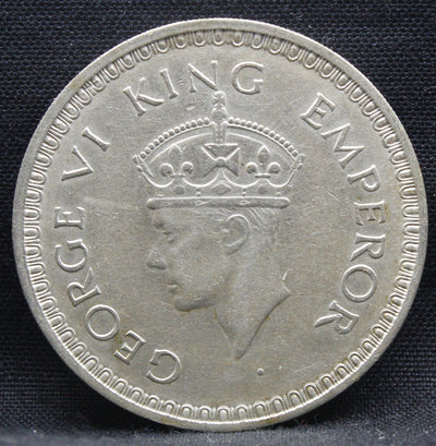 One Rupee 1943 George VI Silver coins