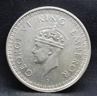 One Rupee 1943 George VI Silver coins