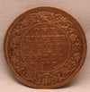 1\4 Anna 1910 Edward VII Bronze coins