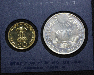 F.A.O Coins- 1970 - MUMBAI