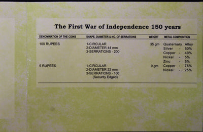 The First War of Independence 150 Years - 1857-2007- Mumbai