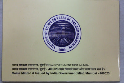 60 Year of The Commonwealth Commemorative Coins - 2009 - Mumbai