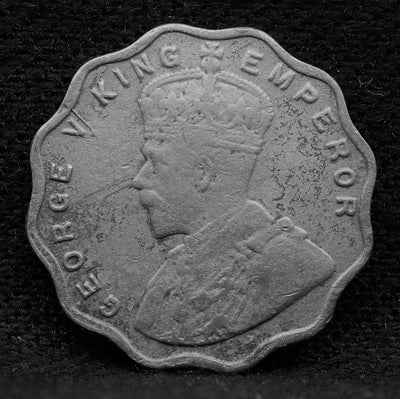 1 Anna 1925 George V Copper-Nickel coins