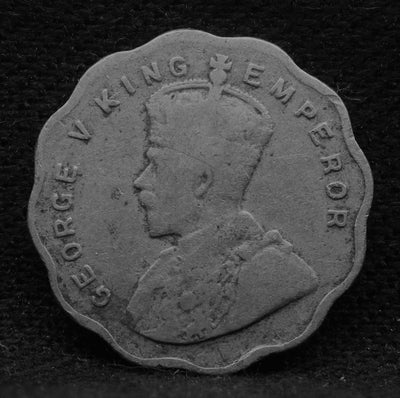 1 Anna 1928 George V Copper-Nickel coins