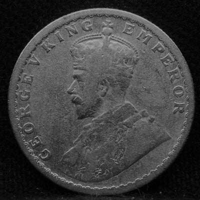 Half RUPEE 1914 George V Silver coins