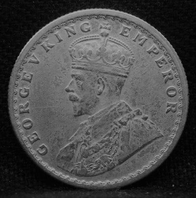 Half RUPEE 1924 George V Silver coins