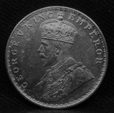 1 Rupee 1915 George V Silver coins