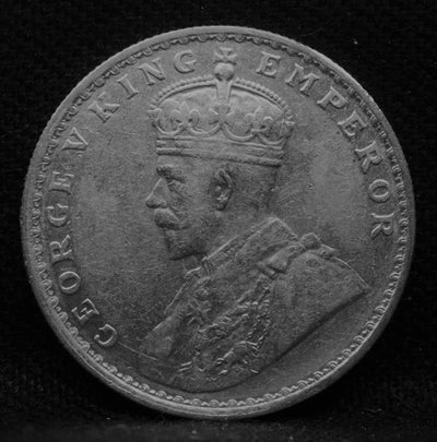 1 Rupee 1920 George V Silver coins