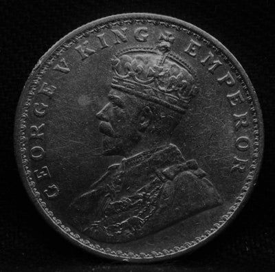 1 Rupee 1915 George V Silver coins