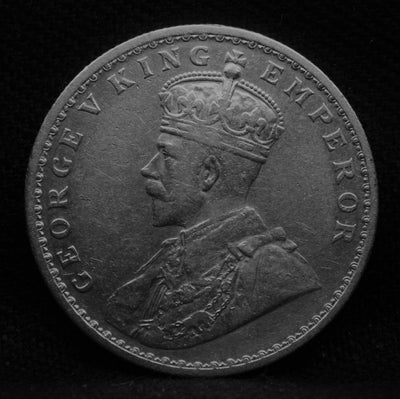 1 Rupee 1915 George V Silver coins