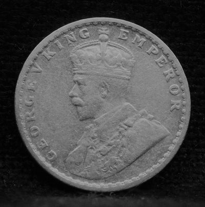 2 Annas 1913 George V Coins