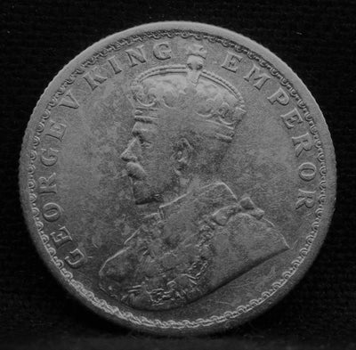 Half Rupee 1913 George V coins