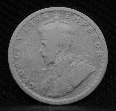 2 Annas 1914 George V Coins