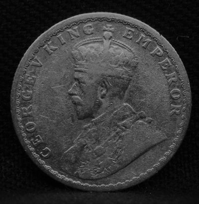 Half Rupee 1914 George V coins