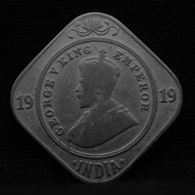 2 Annas 1919 George V Coins