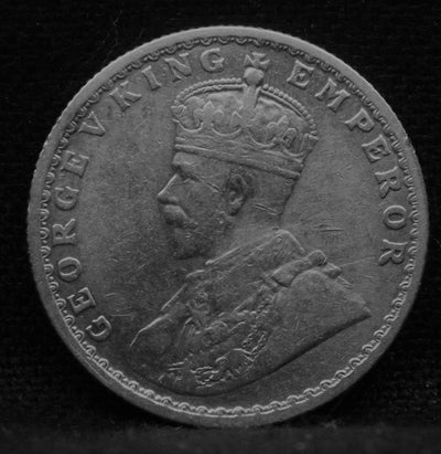 Half Rupee 1919 George V coins