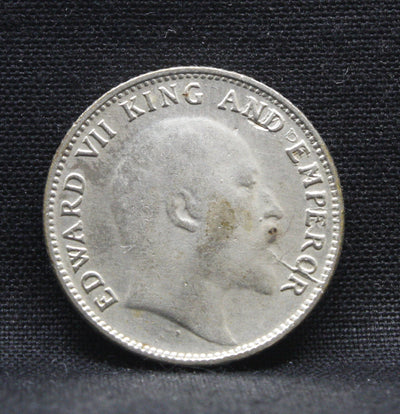 1\4 Rupees 1905 Edward VII Silver coins