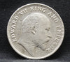 1\4 Rupees 1907 Edward VII Silver coins