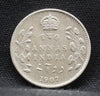 2 Annas 1907 Edward VII Silver coins