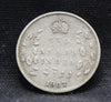 2 Annas 1907 Edward VII Silver coins