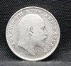 2 Annas 1909 Edward VII Silver coins