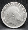 1\4 Rupees 1910 Edward VII Silver coins