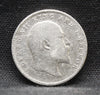 2 Annas 1910 Edward VII Silver coins