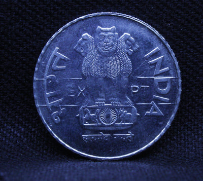 2 Rupees Hyderabad Mint Experimental (EXPT) 2010 Coin , Hyderabad , 2010