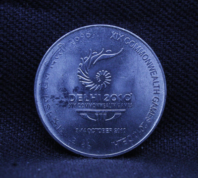 2 RS XIX DELHI COMMON WEALTH GAMES 2010 CALCUTTA COIN