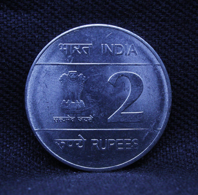 2 RS XIX DELHI COMMON WEALTH GAMES 2010 CALCUTTA COIN