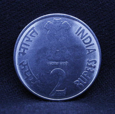 2 RS RESERVE BANK OF INDIA PLATINUM JUBILEE 1935 - 2010 CALCUTTA