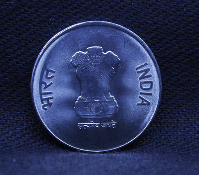 2 RS - 75TH YEAR OF INDEPENDENCE COIN