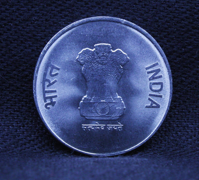 2 RS - 75TH YEAR OF INDEPENDENCE COIN