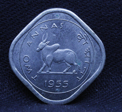 2 Anna - Standing Bull- 1955 - UNC