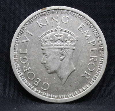 One Rupee 1944 George VI Silver coins