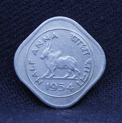 Half Anna - Standing Bull- 1954 - UNC