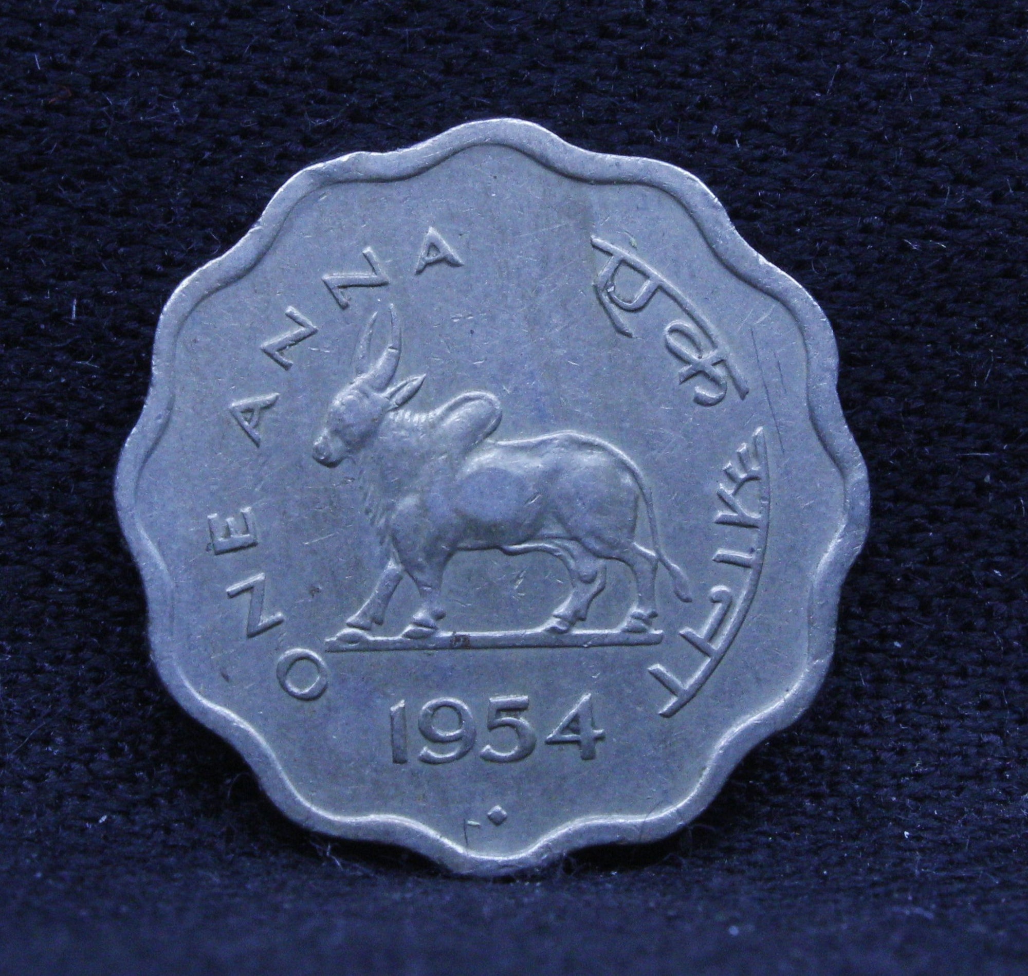 1 Anna - Standing Bull- 1954 - UNC