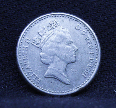 5 Paise - Elizabeth - 1991