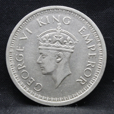 One Rupee 1944 George VI Silver coins