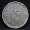 Half Rupee 1945 George VI Silver coins