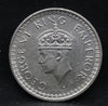 Half Rupee 1945 George VI Silver coins