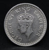 Half Rupee 1945 George VI Silver coins