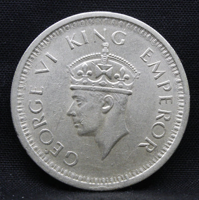 One Rupee 1945 George VI Silver coins