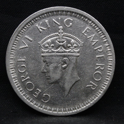 One Rupee 1945 George VI Silver coins