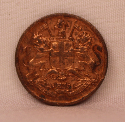 1/12 Anna 1835 East India Company Copper Coins