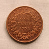 Quarter Anna  East Indian Company 1857 Brimingham AUNC