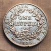 1 Rupee East India Company 1835 Silver King William coins