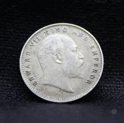 2 Annas 1903 Edward VII Silver coins